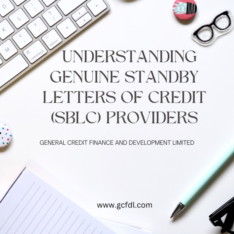 Understanding Standby Letters of Credit (SBLC) - a comprehensive guide to securing genuine SBLCs, the various types, advantages, the monetization process, how to identify genuine Standby Letters of Credit (SBLC) providers and learn how to avoid common SBLC scams