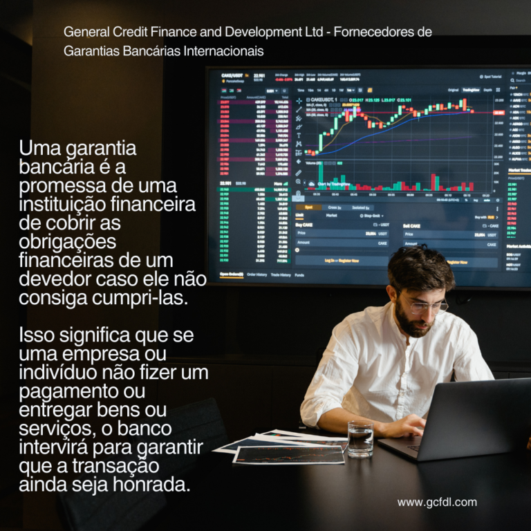 Cenário de comércio global com contêineres e guindastes, simbolizando segurança financeira com garantias bancárias internacionais.